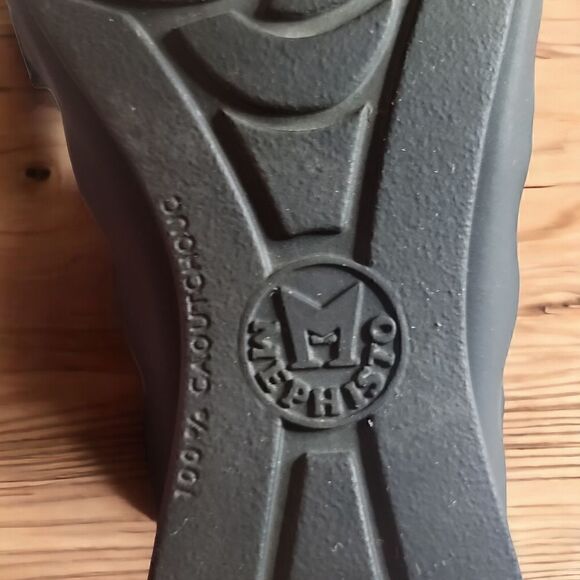 Mephisto Praline Black Nubuck Size 40 womans - Picture 5 of 7